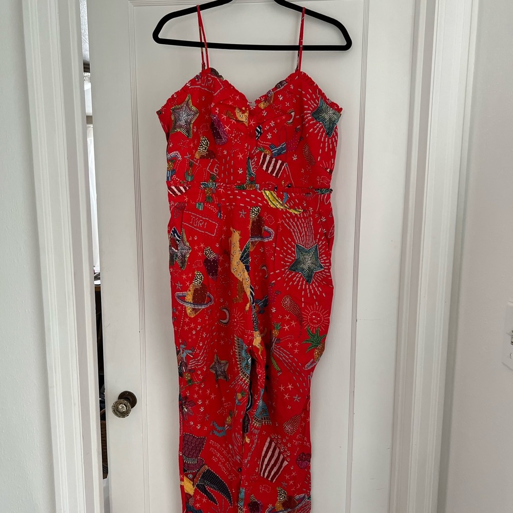 NWT FARM RIO Carnival Jumpsuit, XL - Picture 2 of 4